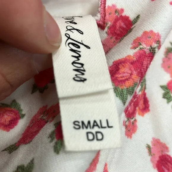 For Love & Lemons Baby Blooms Triangle Bralette - Picture 4 of 4